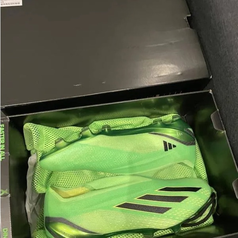 Adidas Men's Green Soccer Cleats